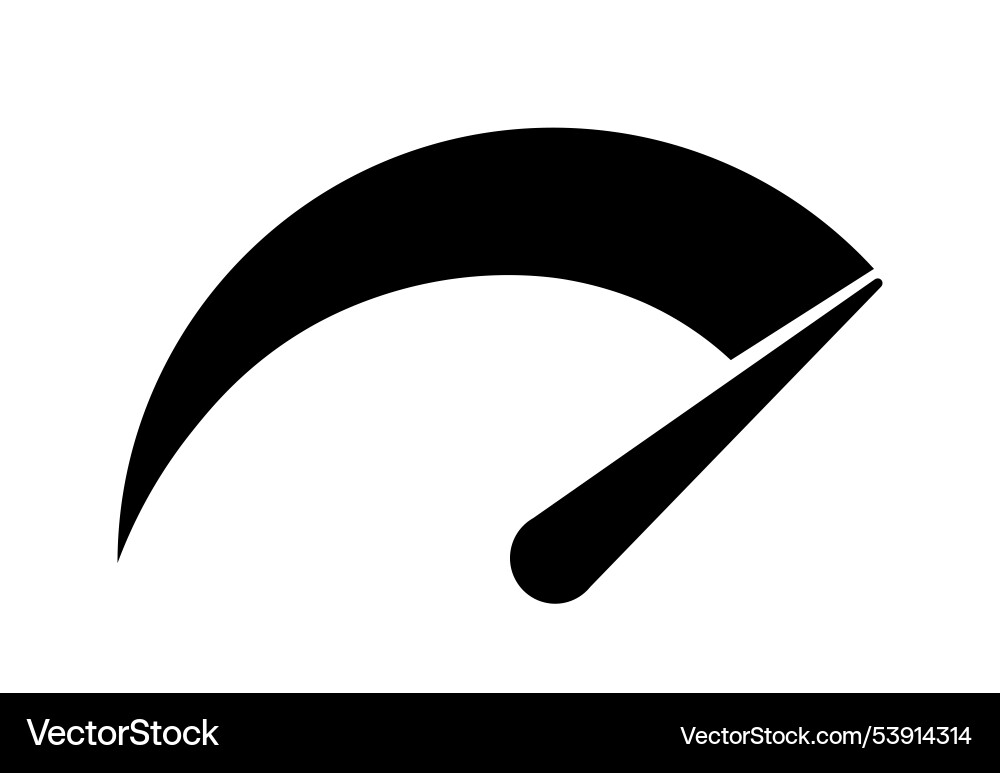 Speed indicator sign speedometer and tachometer Speed indicator sign speedometer and tachometer Vector Image