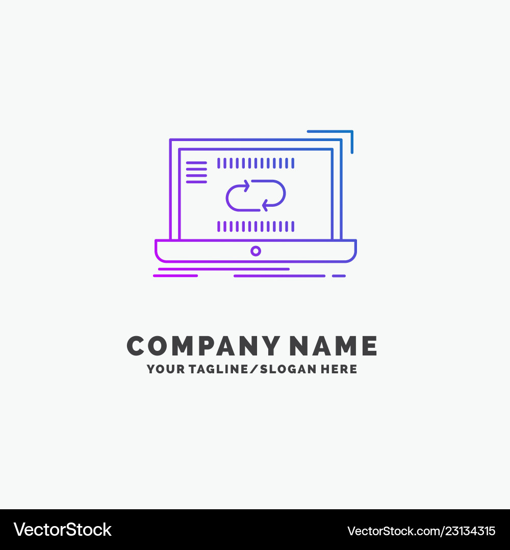 Communication connection link sync Vector Image