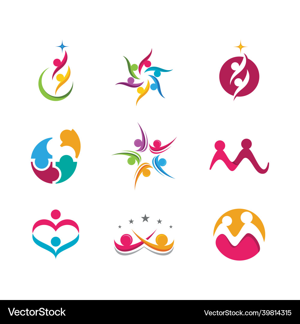 Community network and social icon Community network and social icon vector image