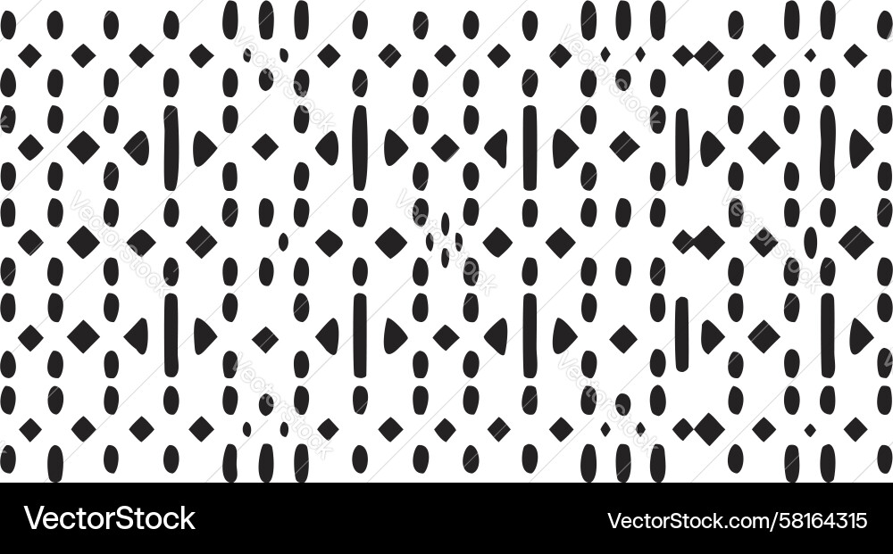 Futuristic pixelated grid abstract pattern design Vector Image