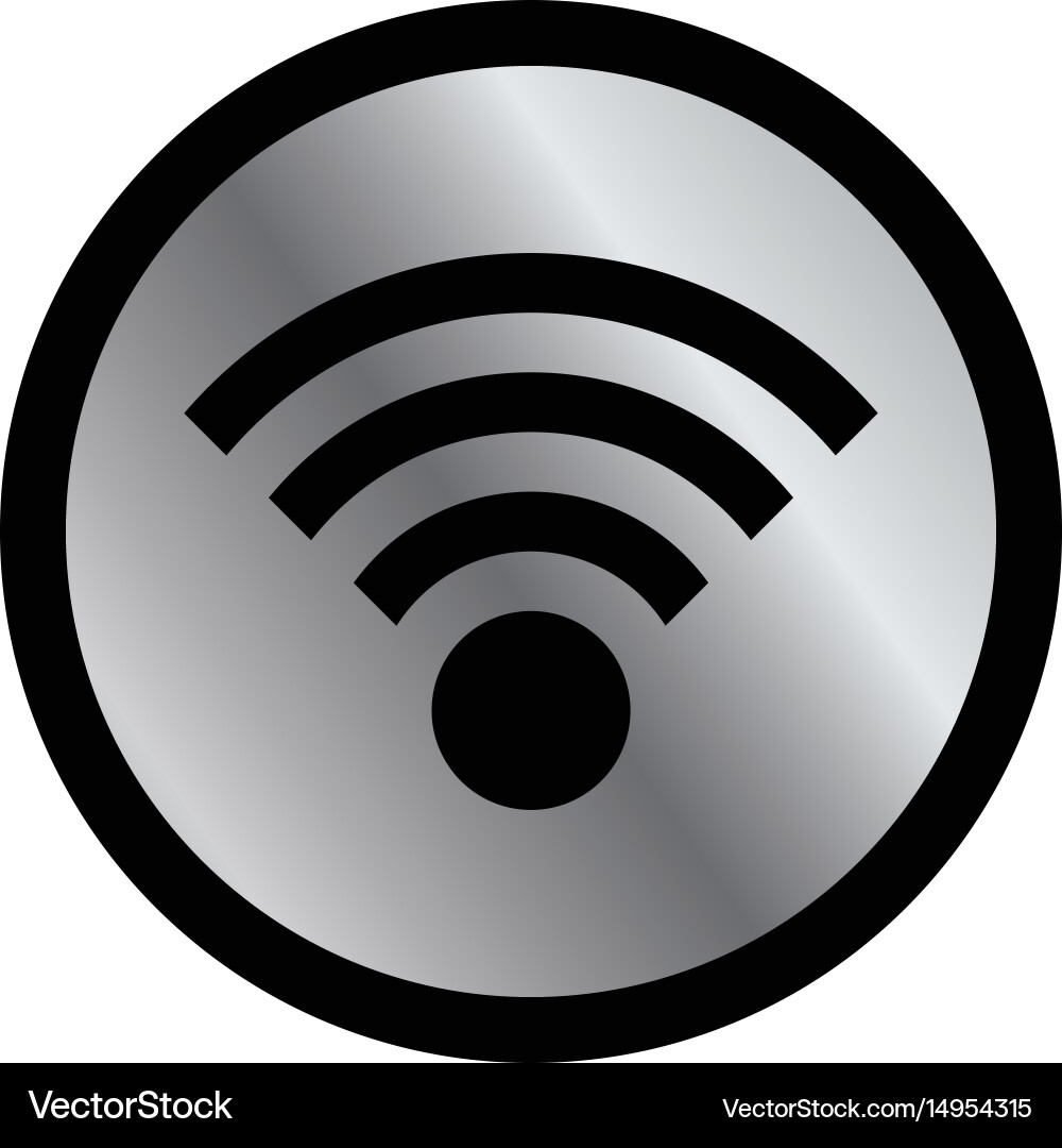 Glossy color website internet icon button theme Vector Image