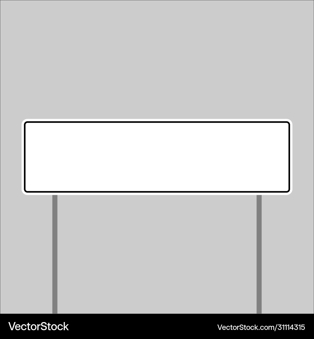 Isolated sign displaying name place Isolated sign displaying name place vector image