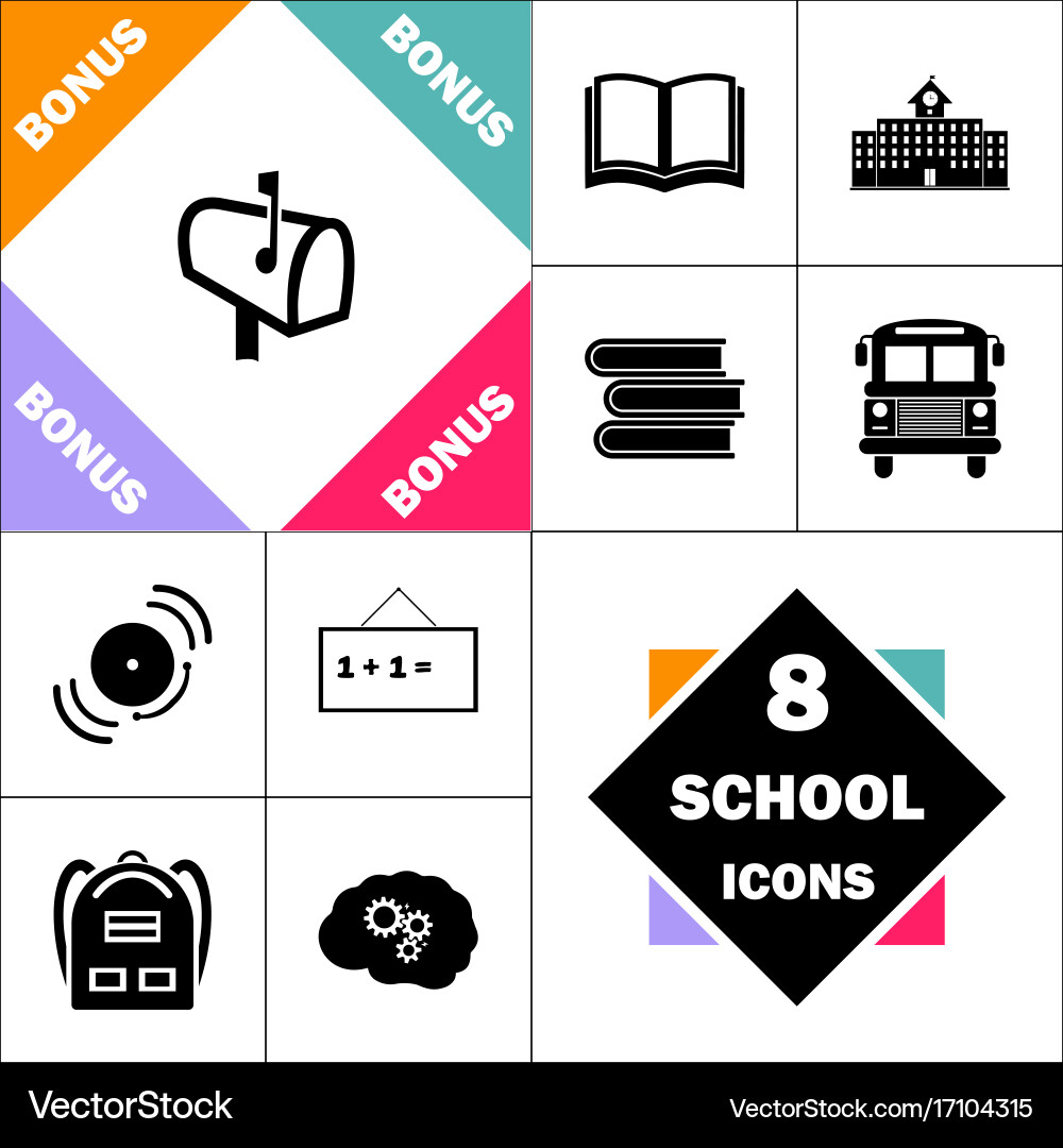 Mailbox computer symbol vector image