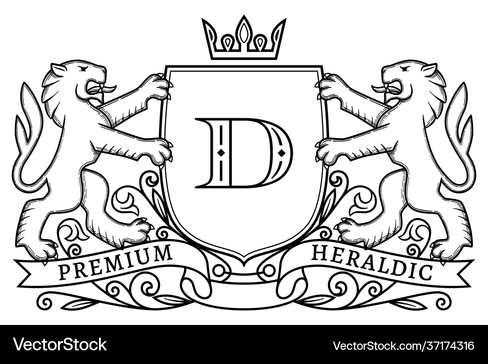 Coat arms 11 Vector Image