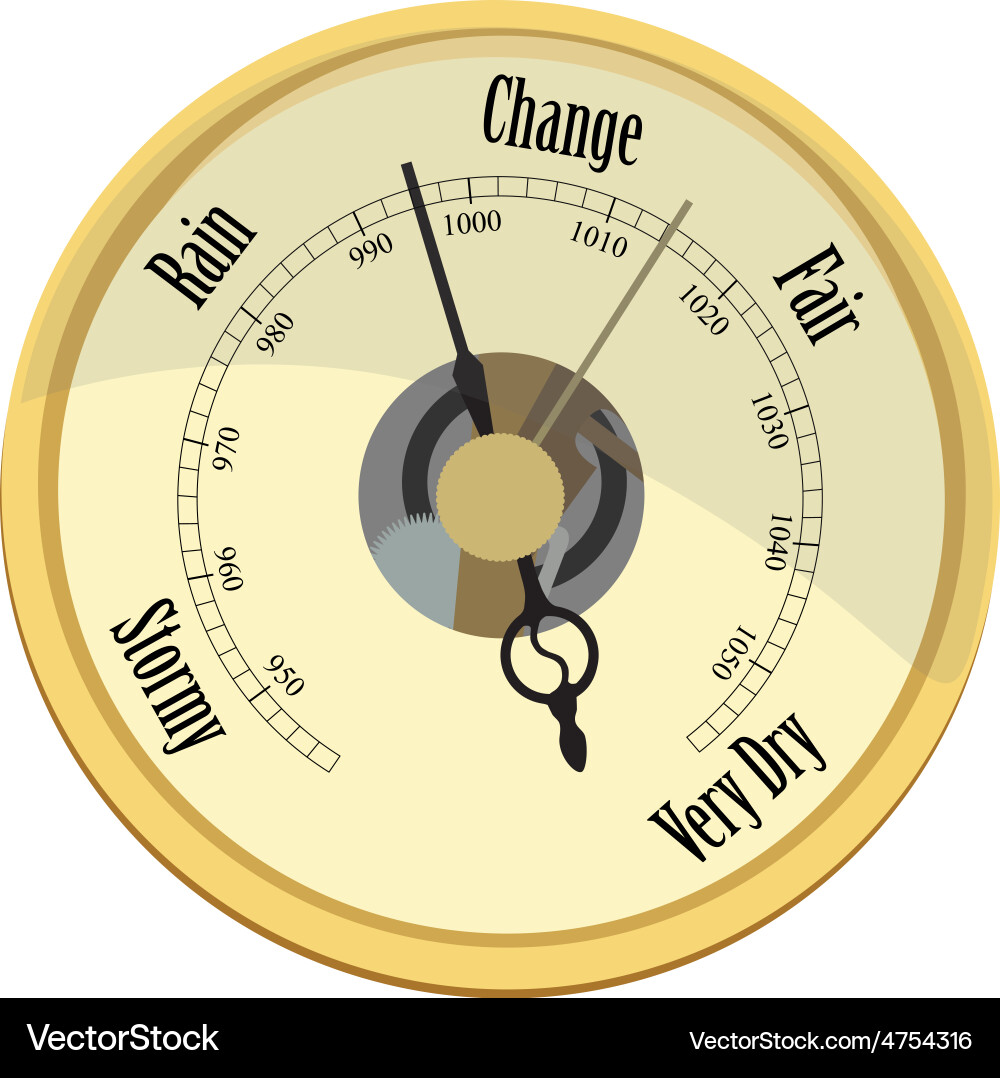 Vector Image Human Barometer Aneroid Barometer Vector Images (44)