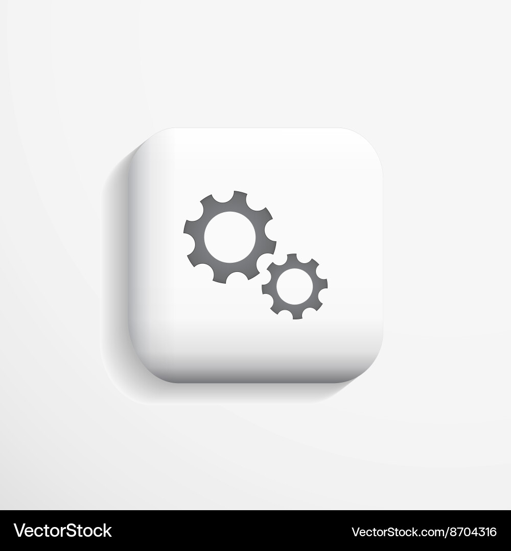 Icon configuration option deign vector image