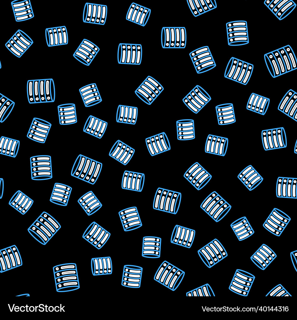 Line server data web hosting icon isolated Line server data web hosting icon isolated Vector Image