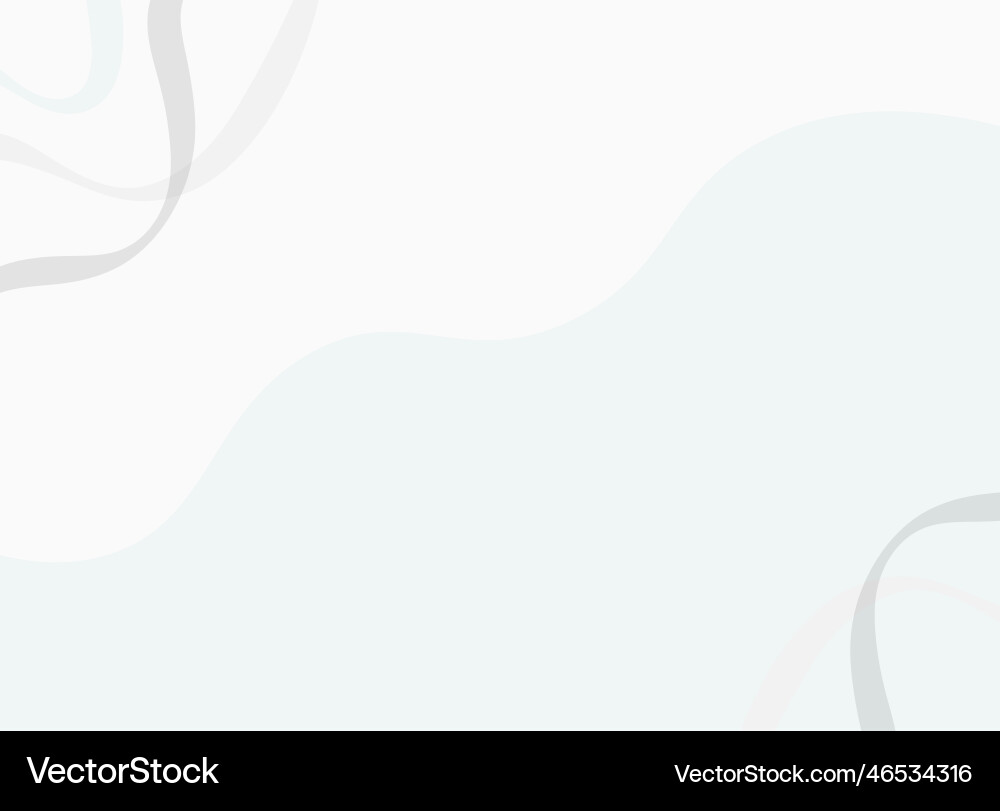 White abstract background with wavy lines and shad vector image