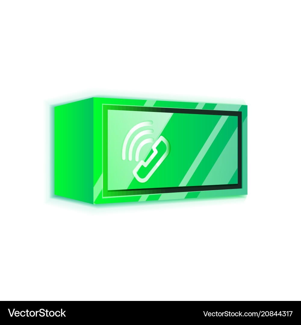 Phone support web button Phone support web button vector image
