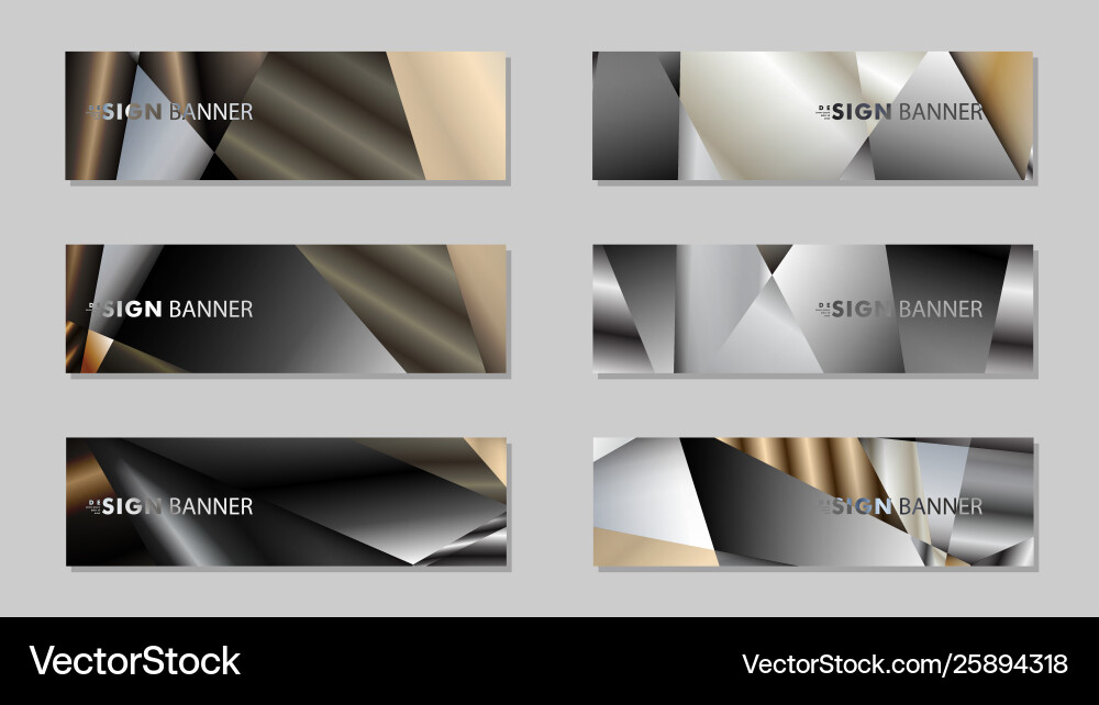 Abstract rectangle banner with a background Abstract rectangle banner with a background Vector Image