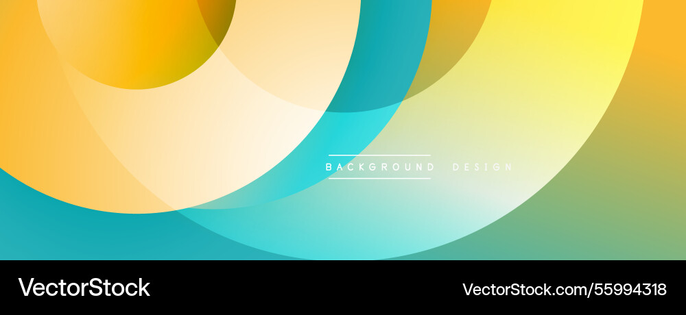 Background design with overlapping circular Background design with overlapping circular vector image