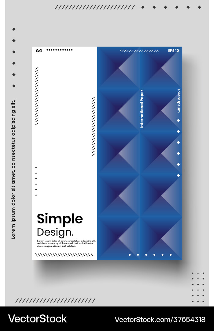 Cover design template set with abstract lines Cover design template set with abstract lines vector image