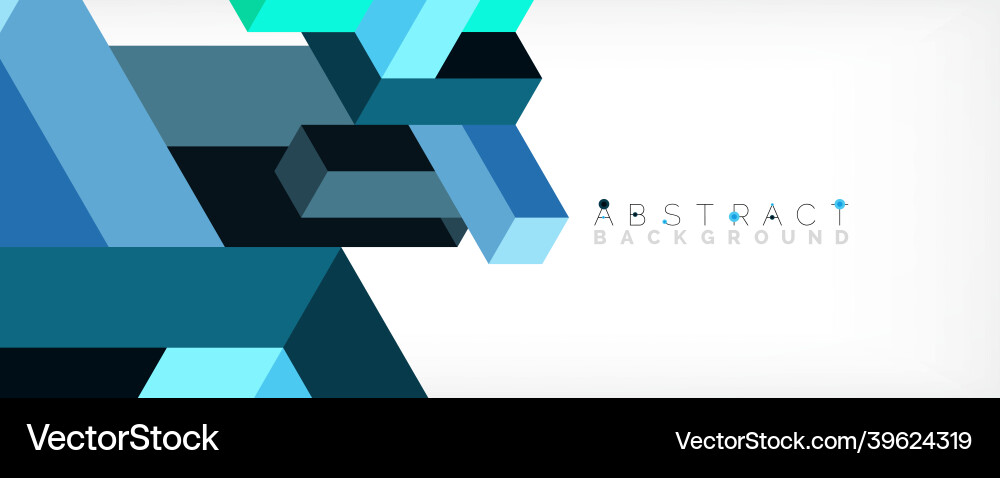 Abstract background 3d cubes cubic elements Abstract background 3d cubes cubic elements vector image