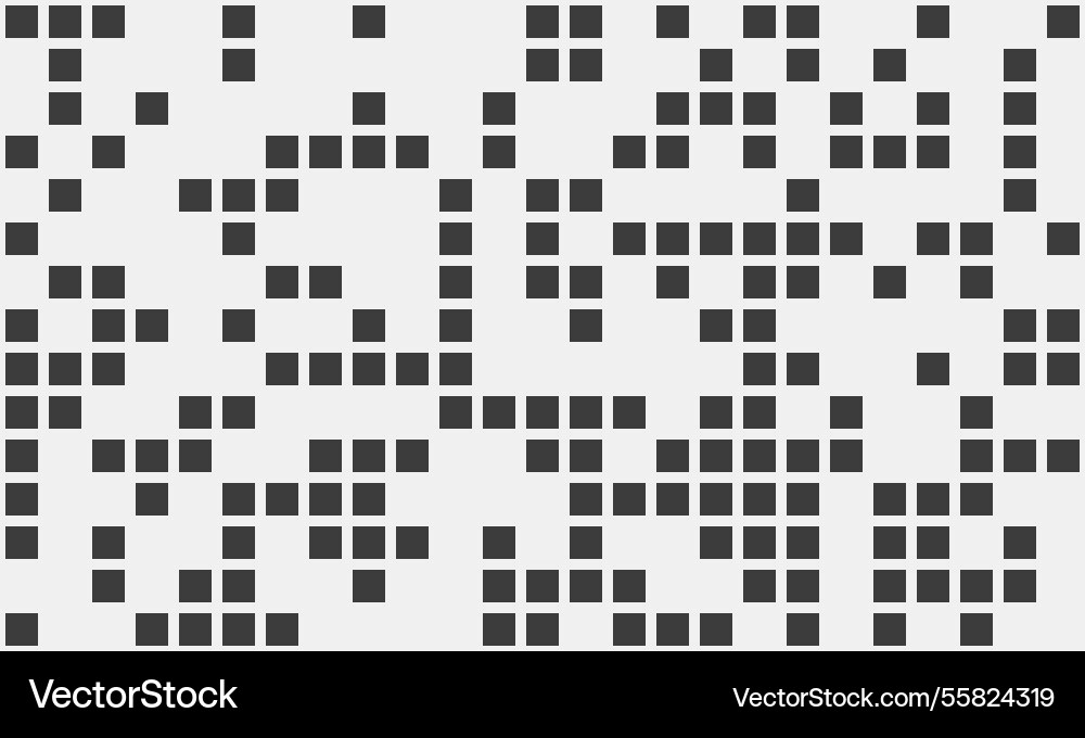 Abstract grayscale pixel art background randomly Abstract grayscale pixel art background randomly Vector Image