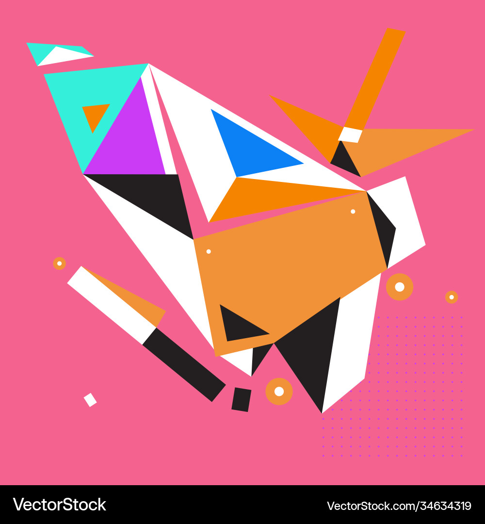 Abstract modern triangles background pattern Abstract modern triangles background pattern vector image