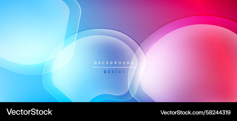 Fluid Color Gradient Background Vector Image