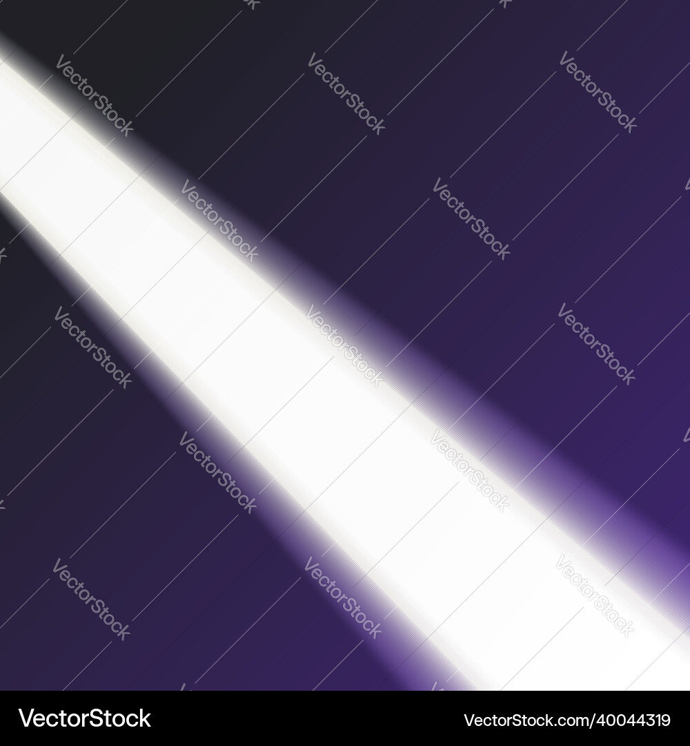 Ray of light on the dark floor studio for product Vector Image