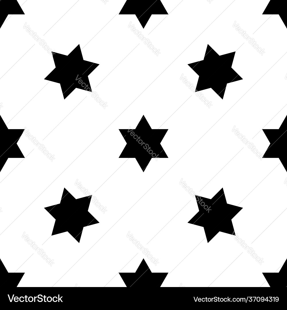 Repeatable seamless star shape pattern Repeatable seamless star shape pattern Vector Image