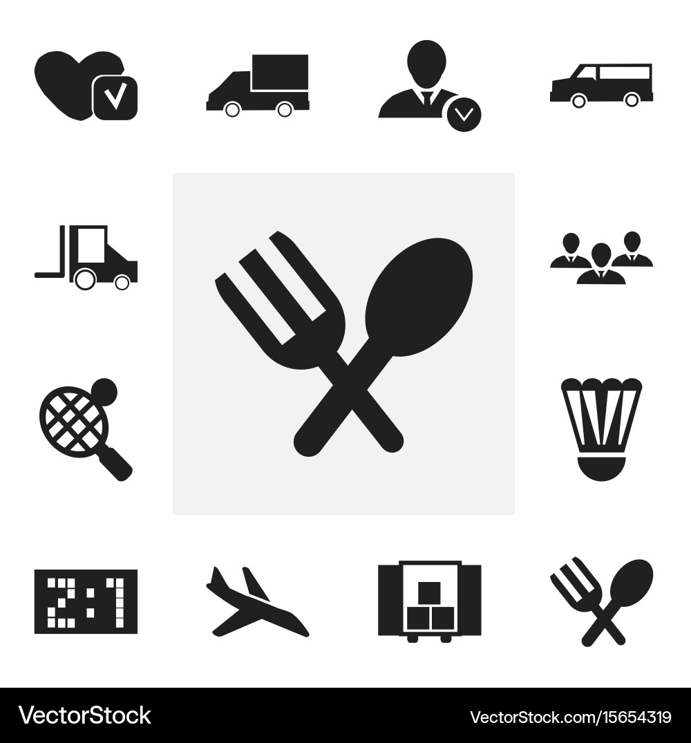 Set of 12 editable complicated icons includes vector image
