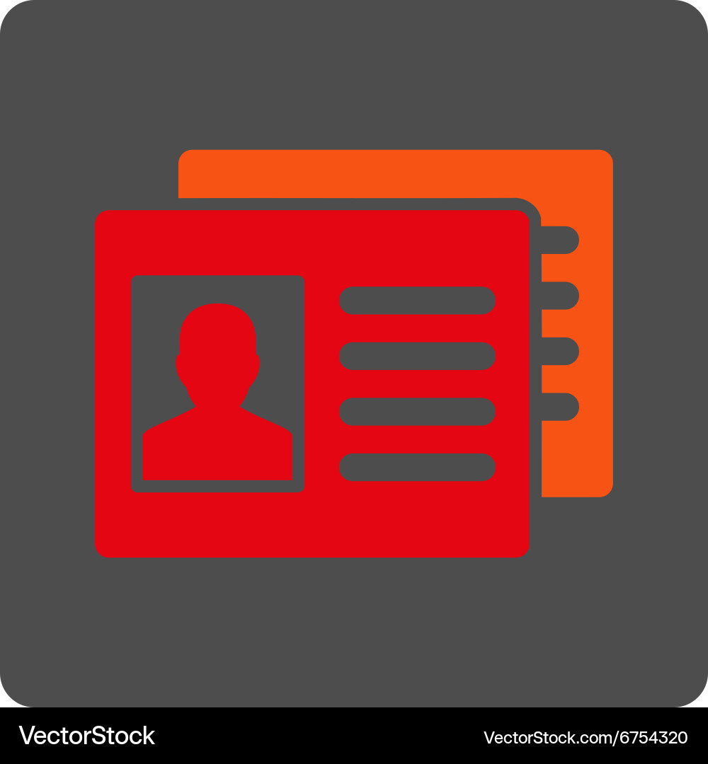 Sickness accounts rounded square button Vector Image