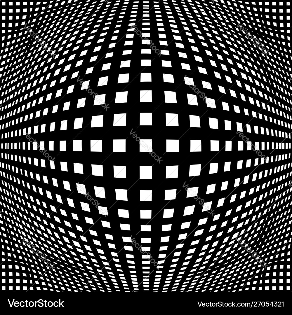 3d circular burst convex globe sphere orb distort 3d circular burst convex globe sphere orb distort vector image