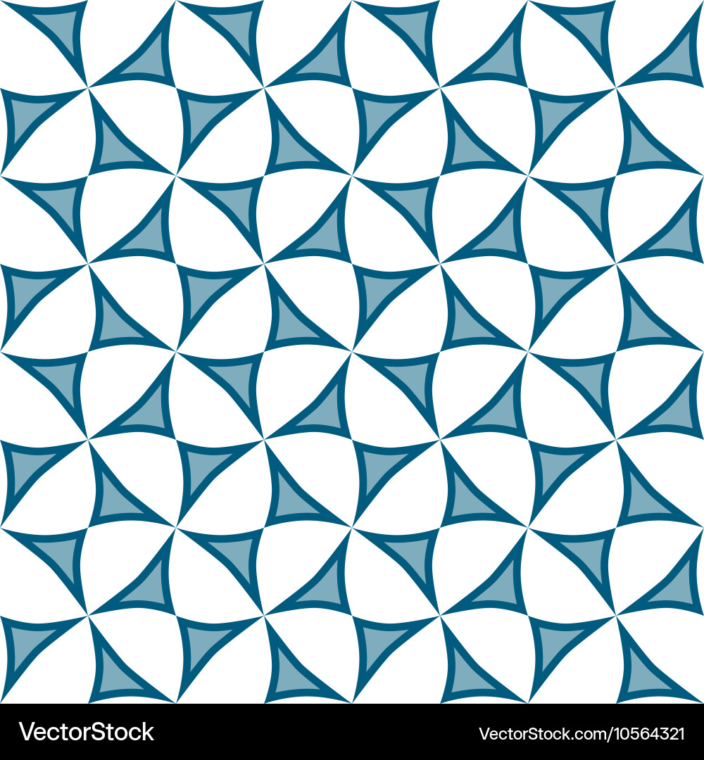 Geometric Triangle Pattern vector image