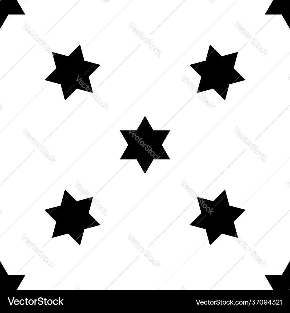Repeatable seamless star shape pattern Repeatable seamless star shape pattern Vector Image
