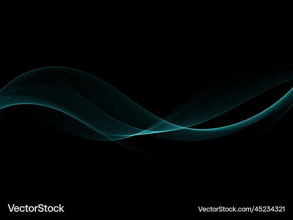 Smooth swirling abstract wave element design Smooth swirling abstract wave element design vector image