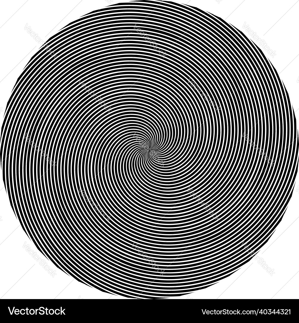 Spiral swirl twirl element cochlear vortex Spiral swirl twirl element cochlear vortex Vector Image