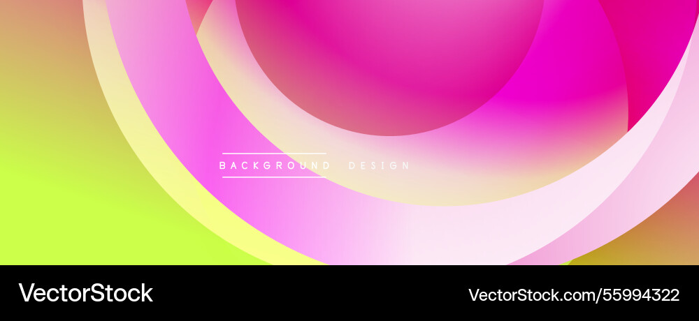 Abstract composition with layered circular Abstract composition with layered circular Vector Image