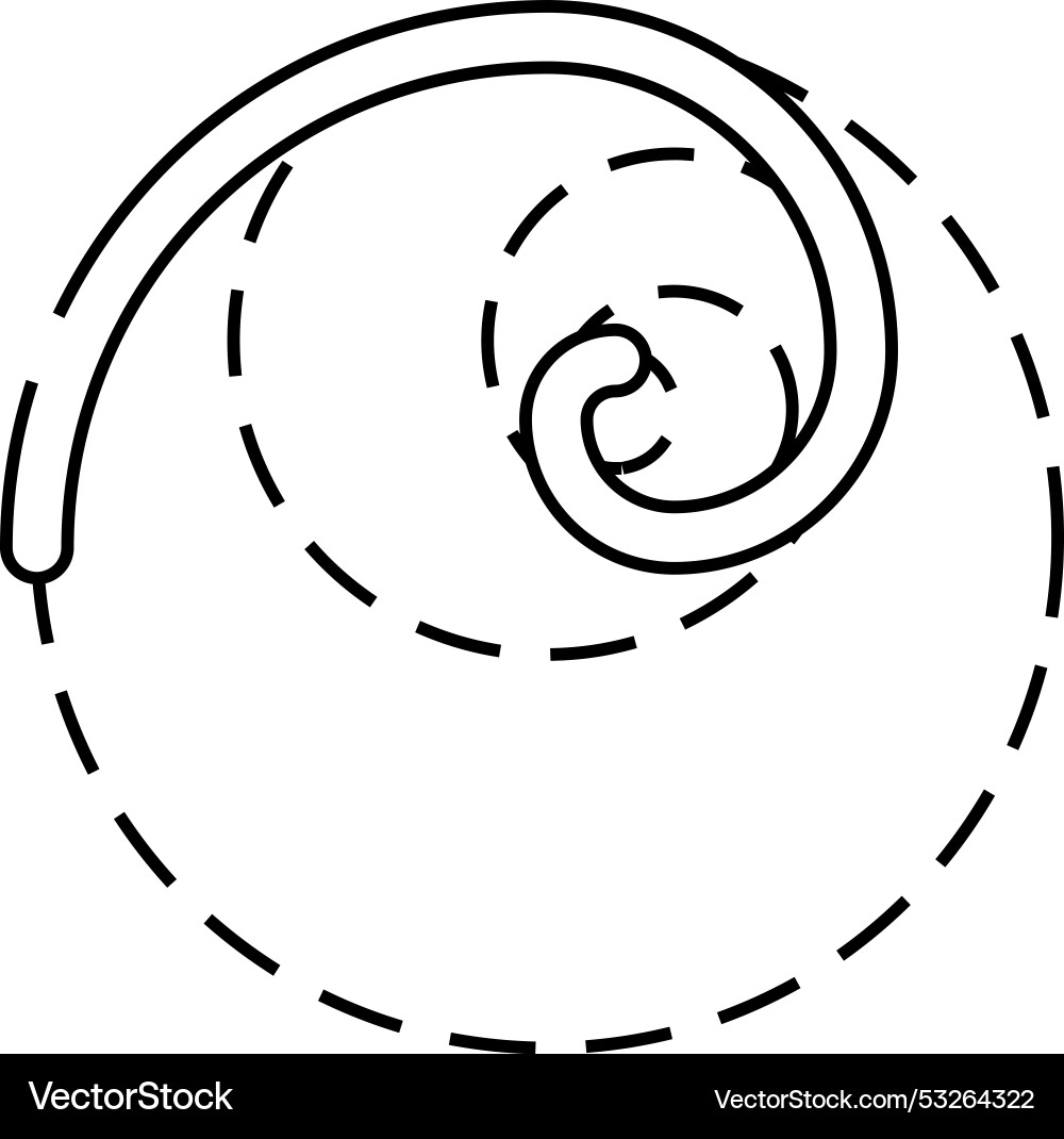 Golden ratio ux ui design line icon Golden ratio ux ui design line icon vector image