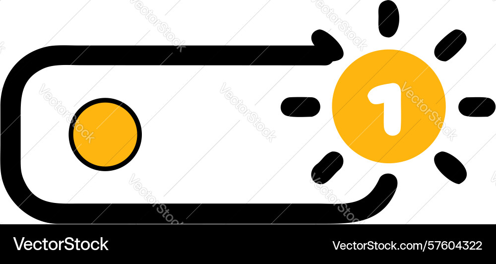 On-state brightness switch active display control vector image