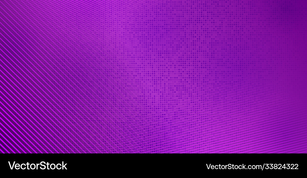 Purple Halftone Abstract Background Vector Image