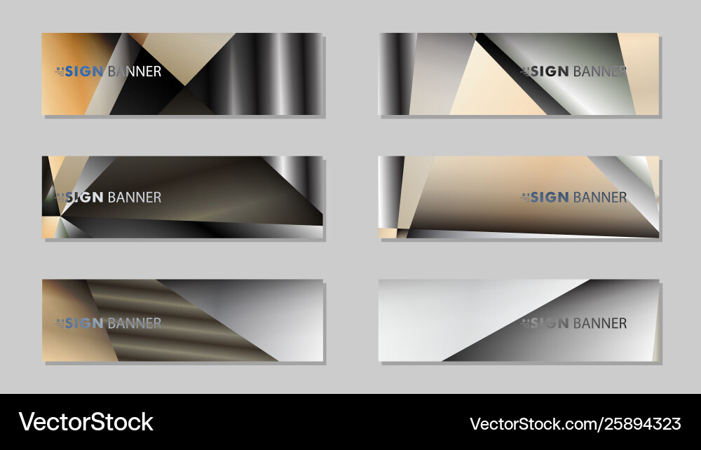 Abstract rectangle banner with a background Abstract rectangle banner with a background vector image