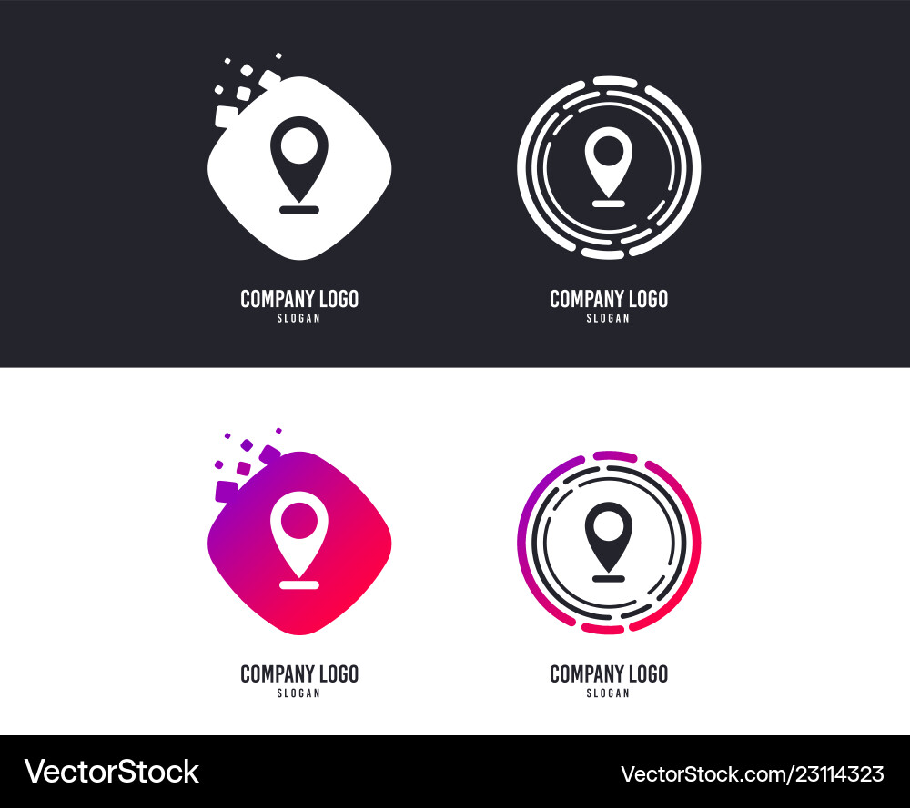 Internet mark icon navigation pointer symbol Internet mark icon navigation pointer symbol vector image