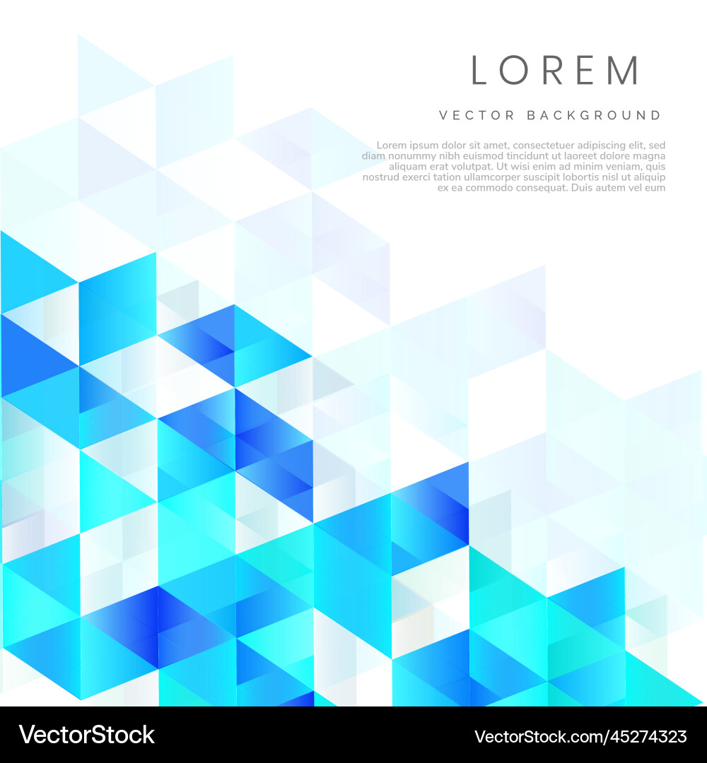 Template design abstract modern blue gradient Template design abstract modern blue gradient vector image