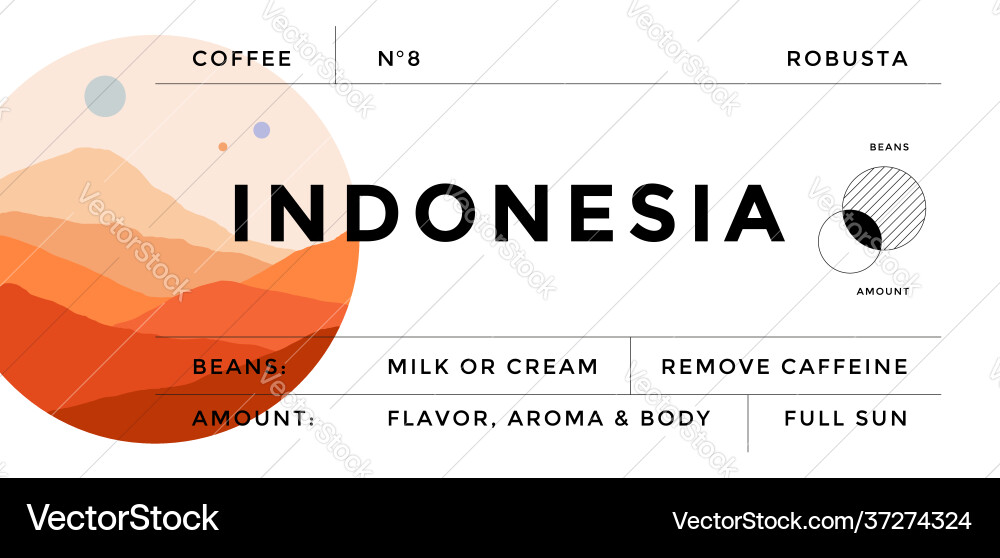 Label minimalistic style graphic and typography Label minimalistic style graphic and typography Vector Image