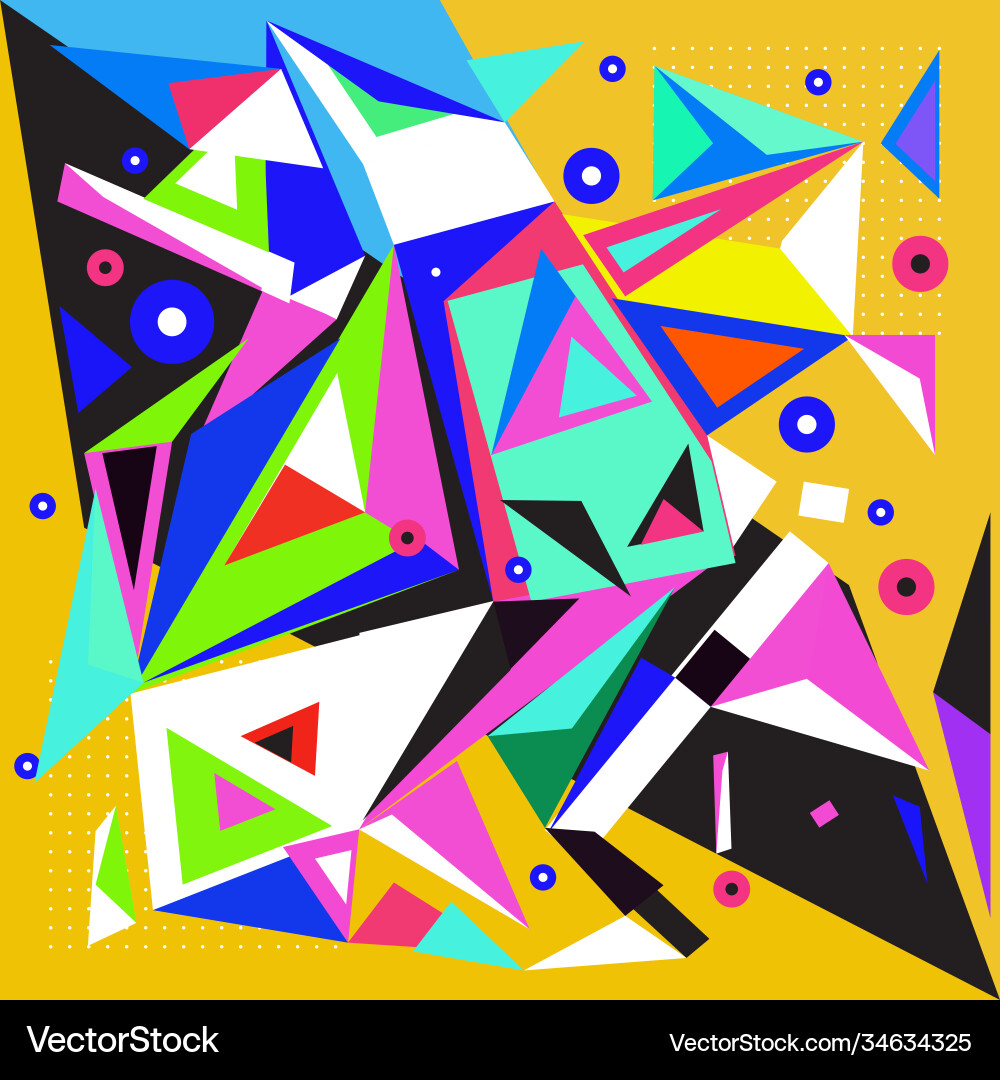 Abstract modern triangles background pattern Abstract modern triangles background pattern vector image