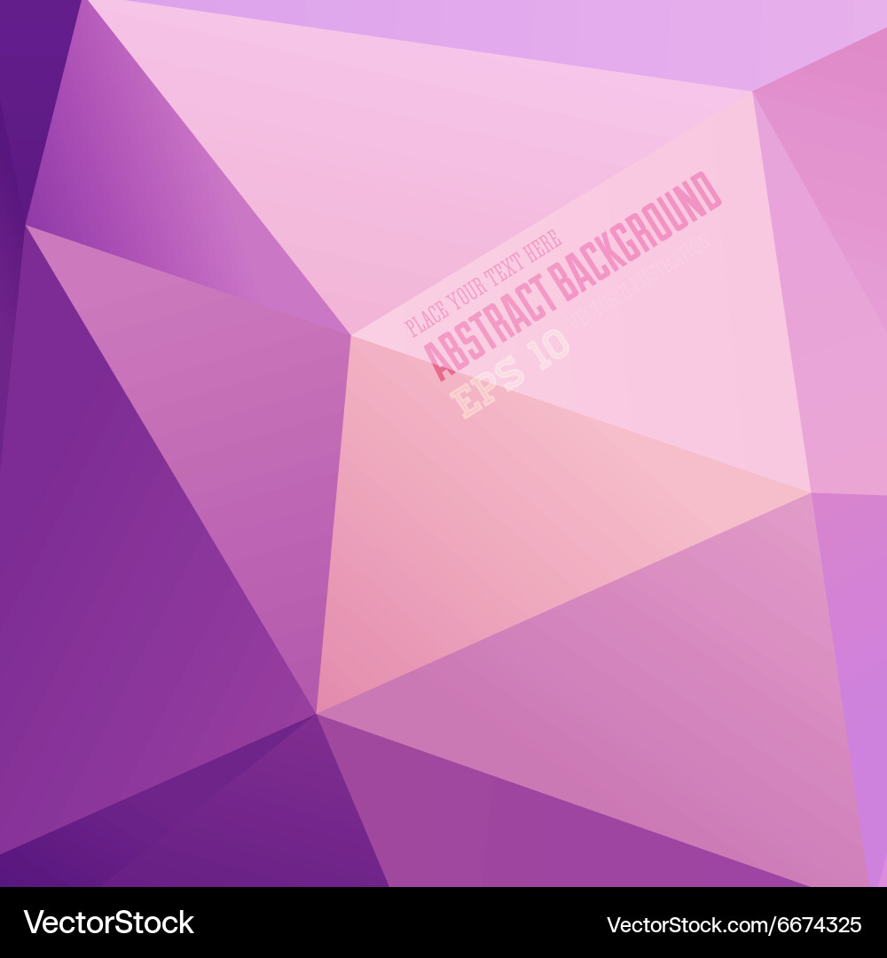 Abstract triangular background Vector Image