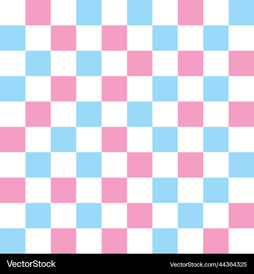 Checkerboard seamless pattern background Vector Image