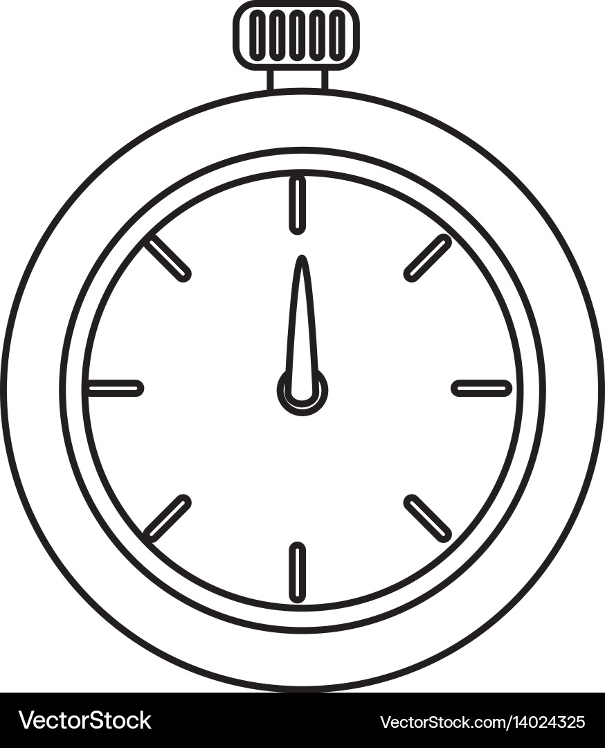 Chronometer device icon Vector Image