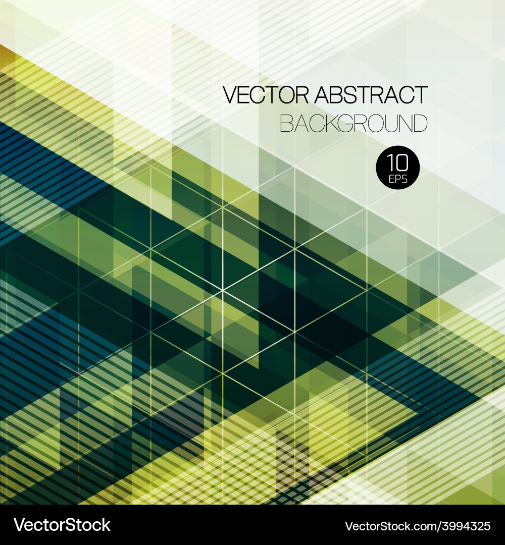 Geometric Triangular Background vector image