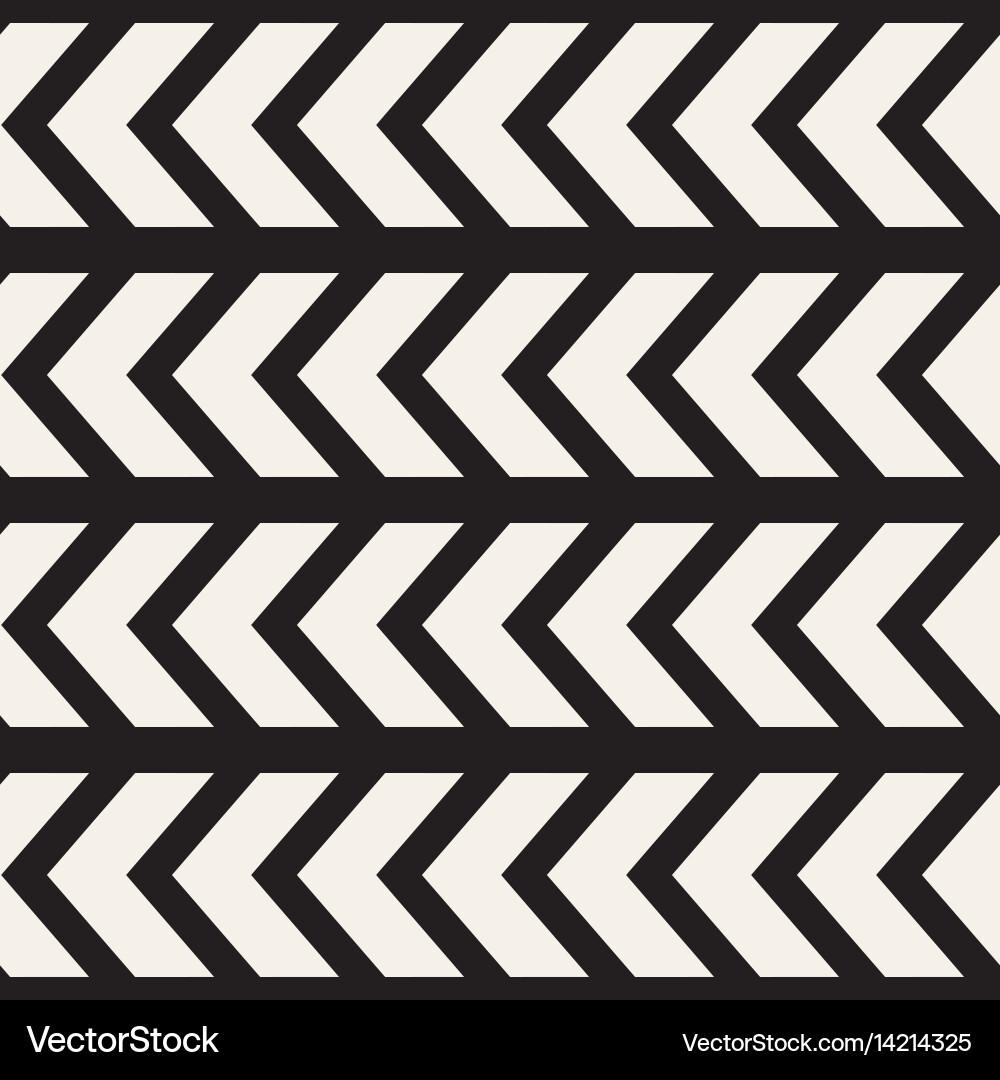 Geometric Zigzag Pattern vector image