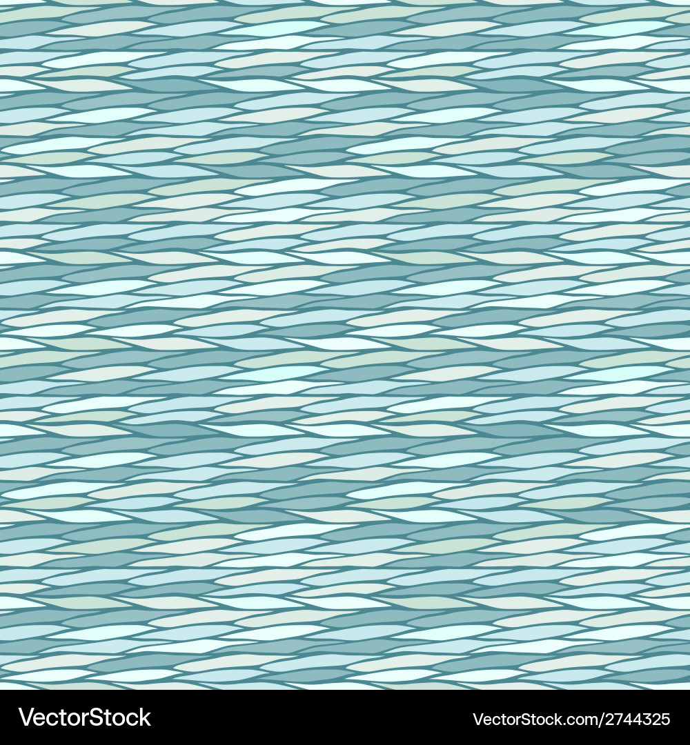 Seamless pattern with abstract geometric waves vector image