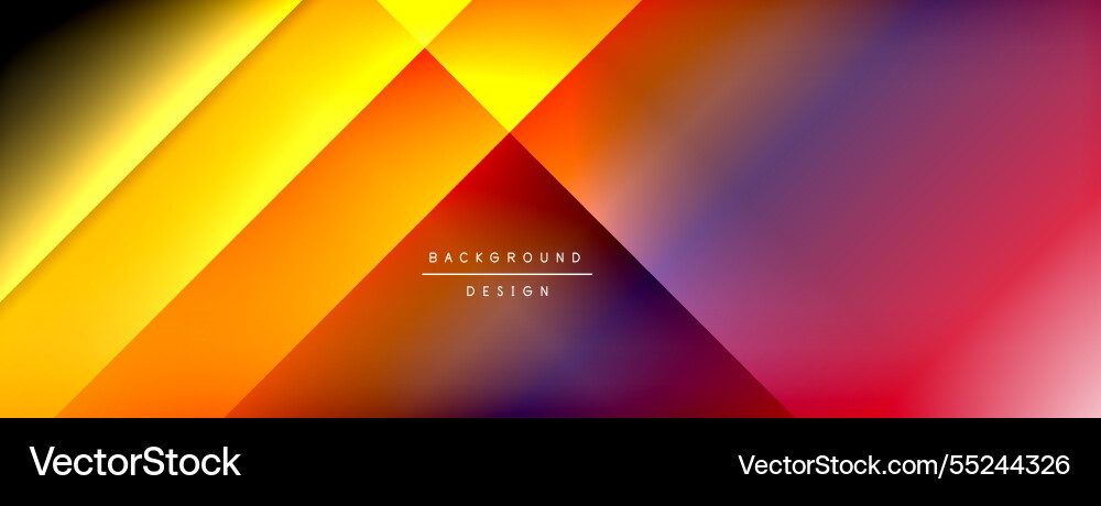 Dynamic shadow lines with gradient colors Dynamic shadow lines with gradient colors vector image