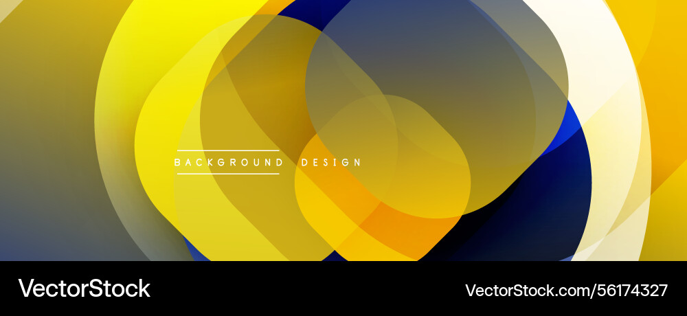 Abstract design overlapping circles create Abstract design overlapping circles create vector image