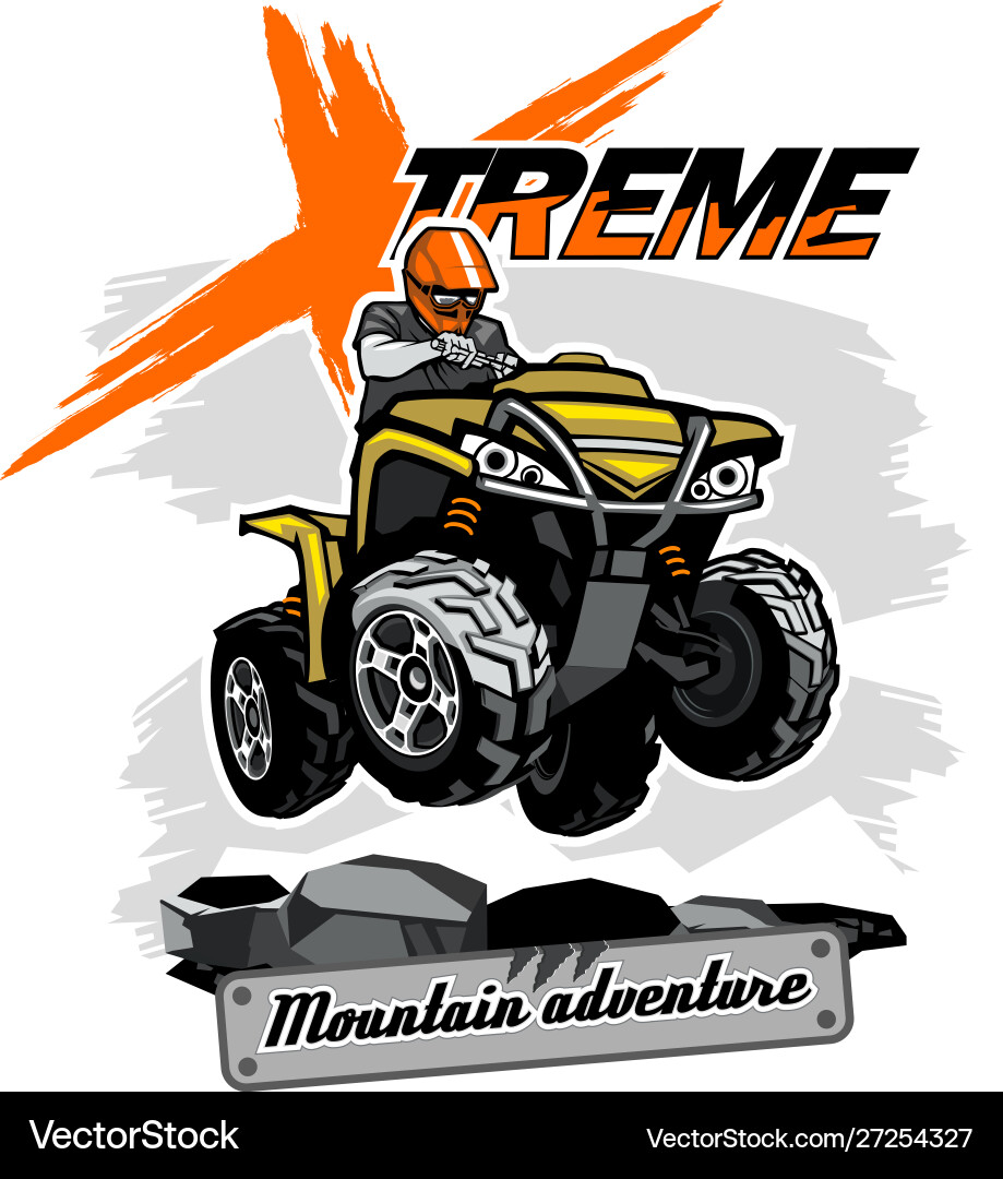 Atv logo quad Vector Images \u0026 Graphics for Commercial Use | VectorStock, image size:919x1080