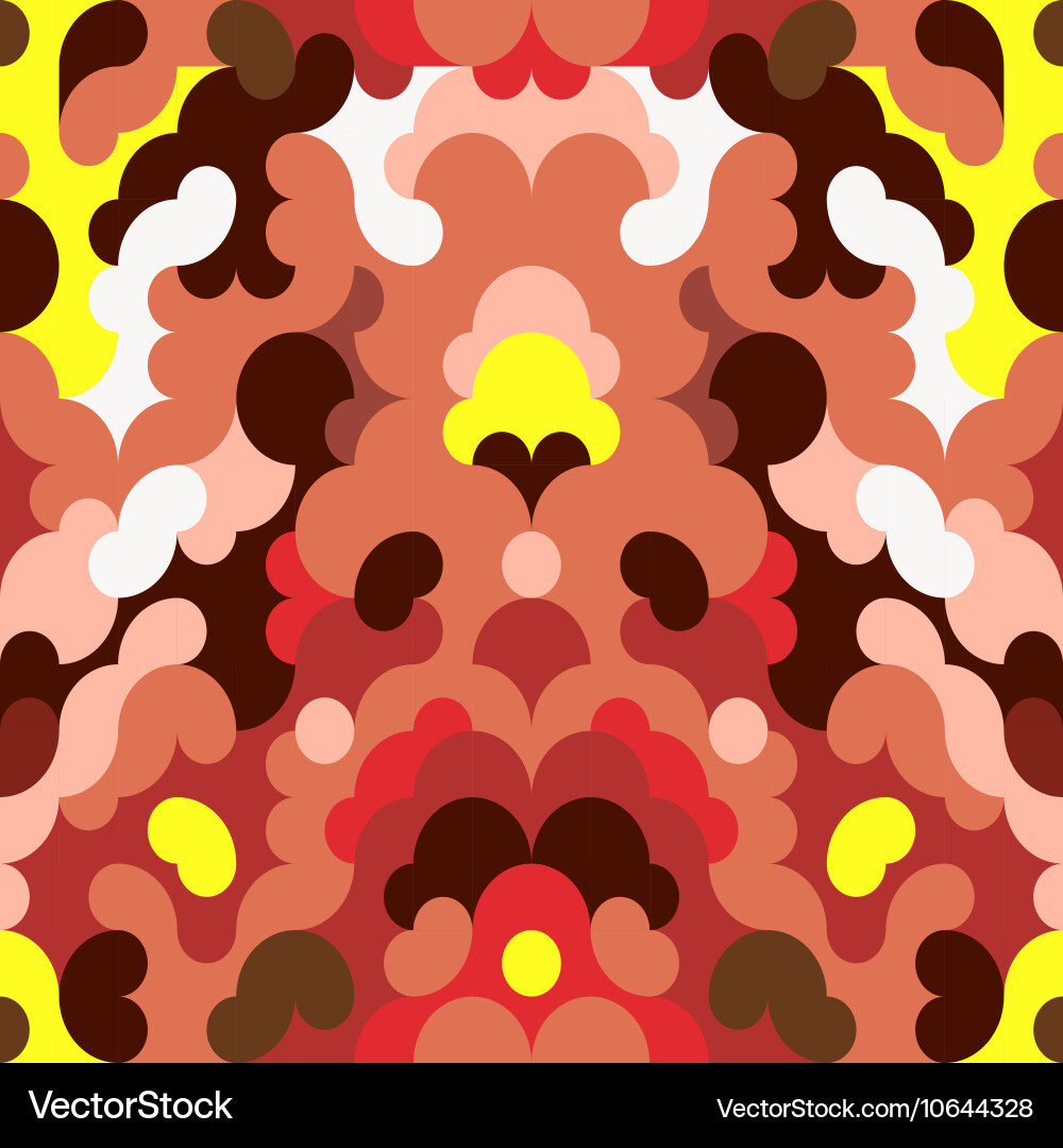 Abstract pattern red background vector image