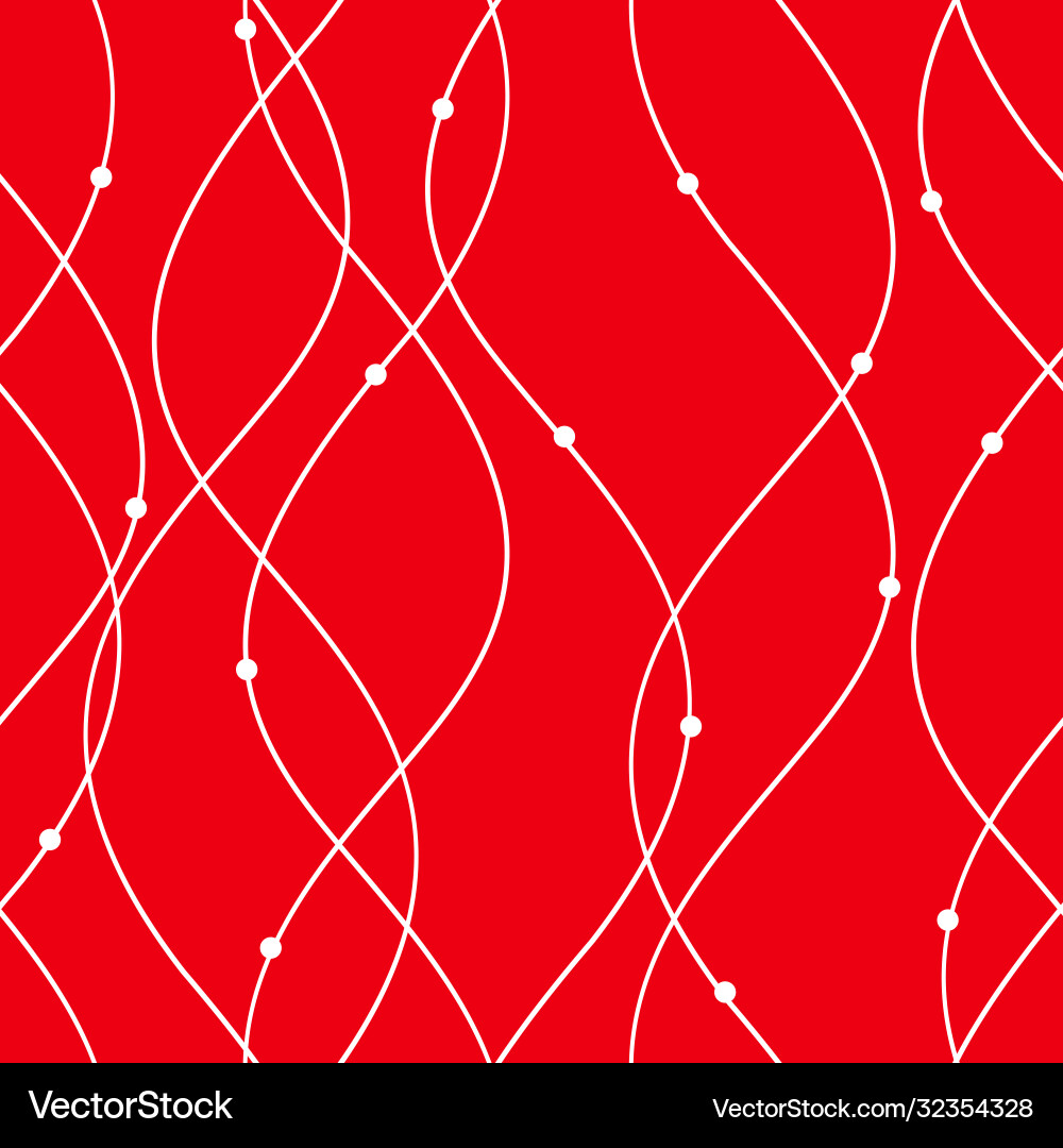 Abstract seamless pattern background with waves Vector Image