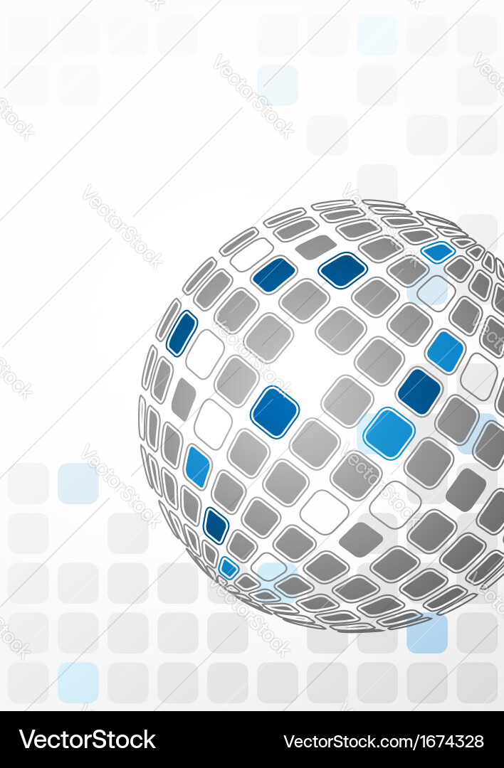 Abstract square background Vector Image